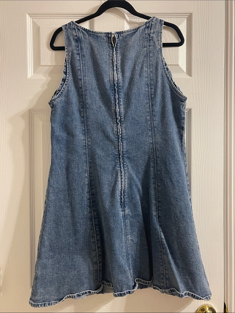 Abercrombie & Fitch Blue Denim Mini Dress - Picture 4 of 5